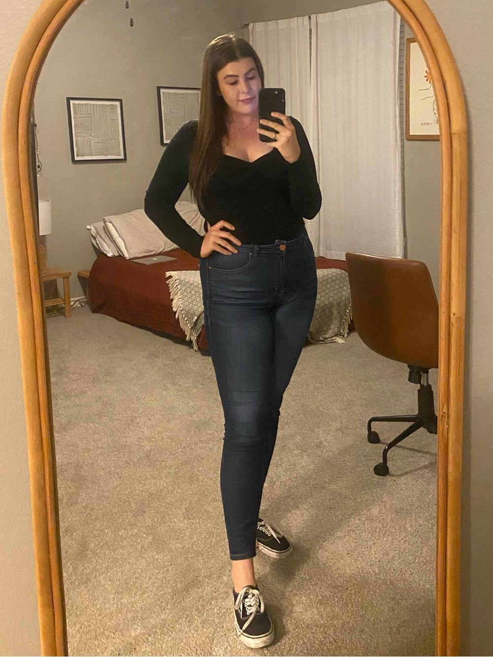 Everflex by Maurices Dark Blue Skinny Stretch Jeans